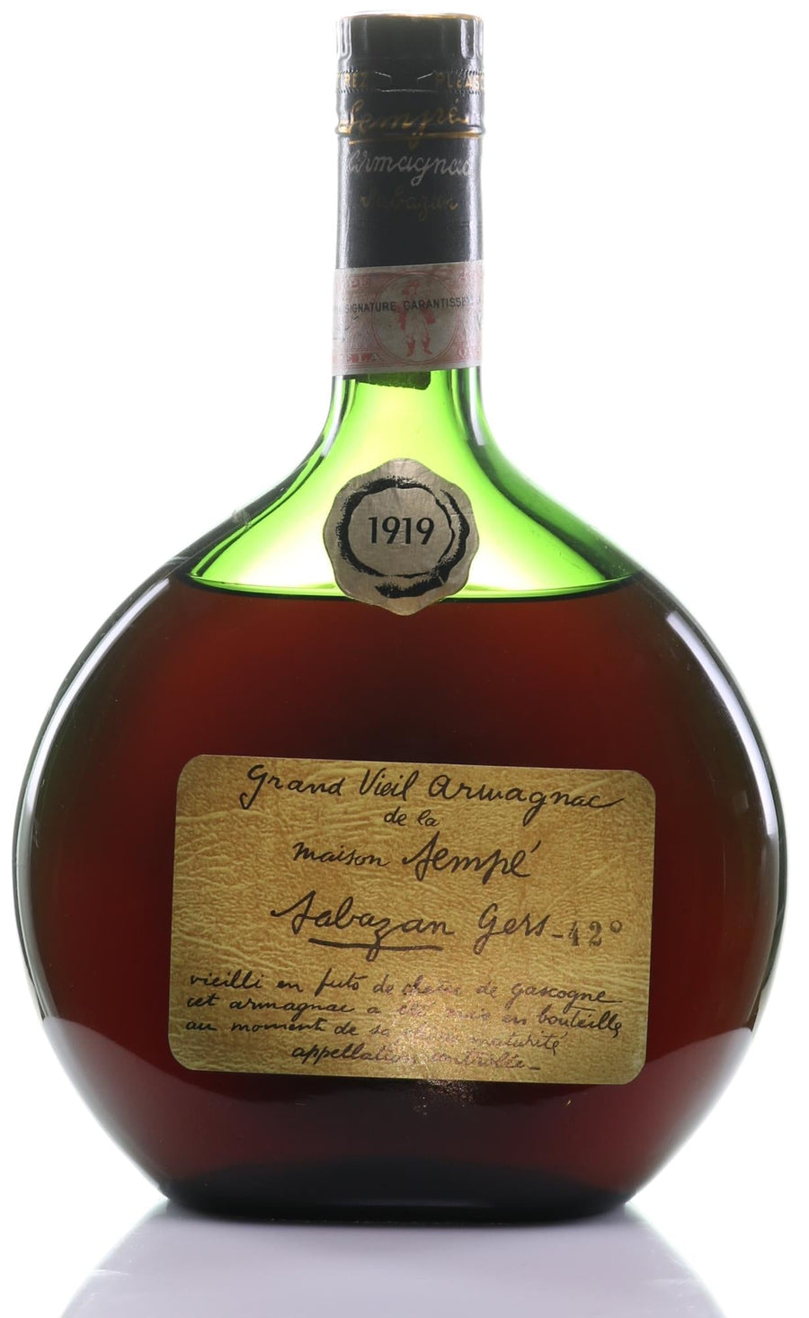 Armagnac 1919 Sempé  Grand Vieil (1x75cl) - Rue Pinard Europe