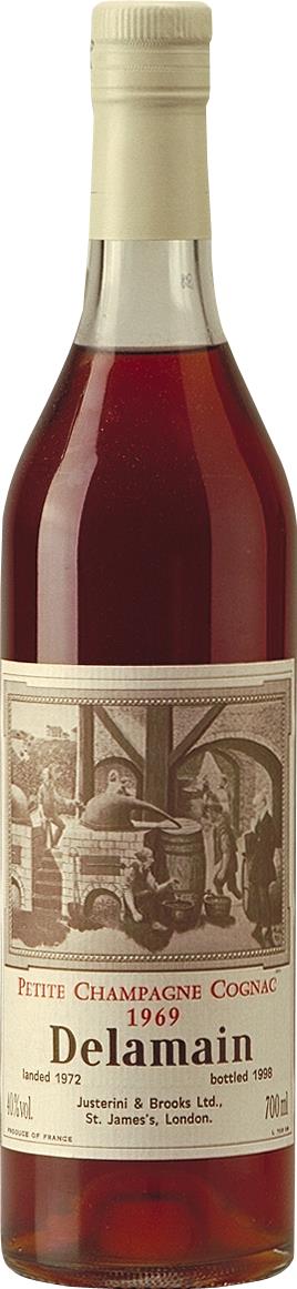 Cognac 1969 Delamain Petite Champagne (1x70cl) - Rue Pinard Europe