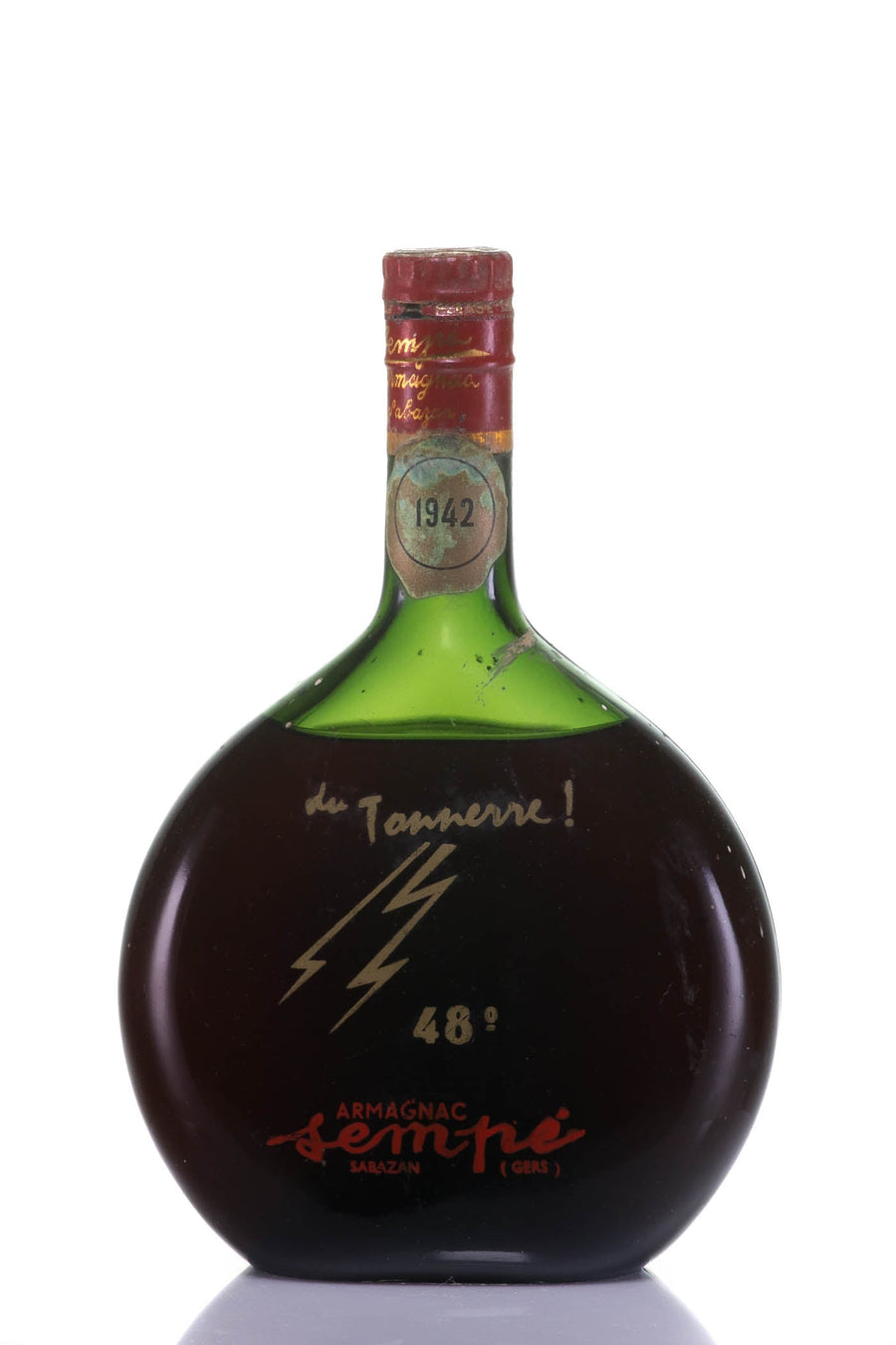 Armagnac 1942 Sempé  Armagnac "Du Tonnerre!" (1x70cl) - Rue Pinard Europe