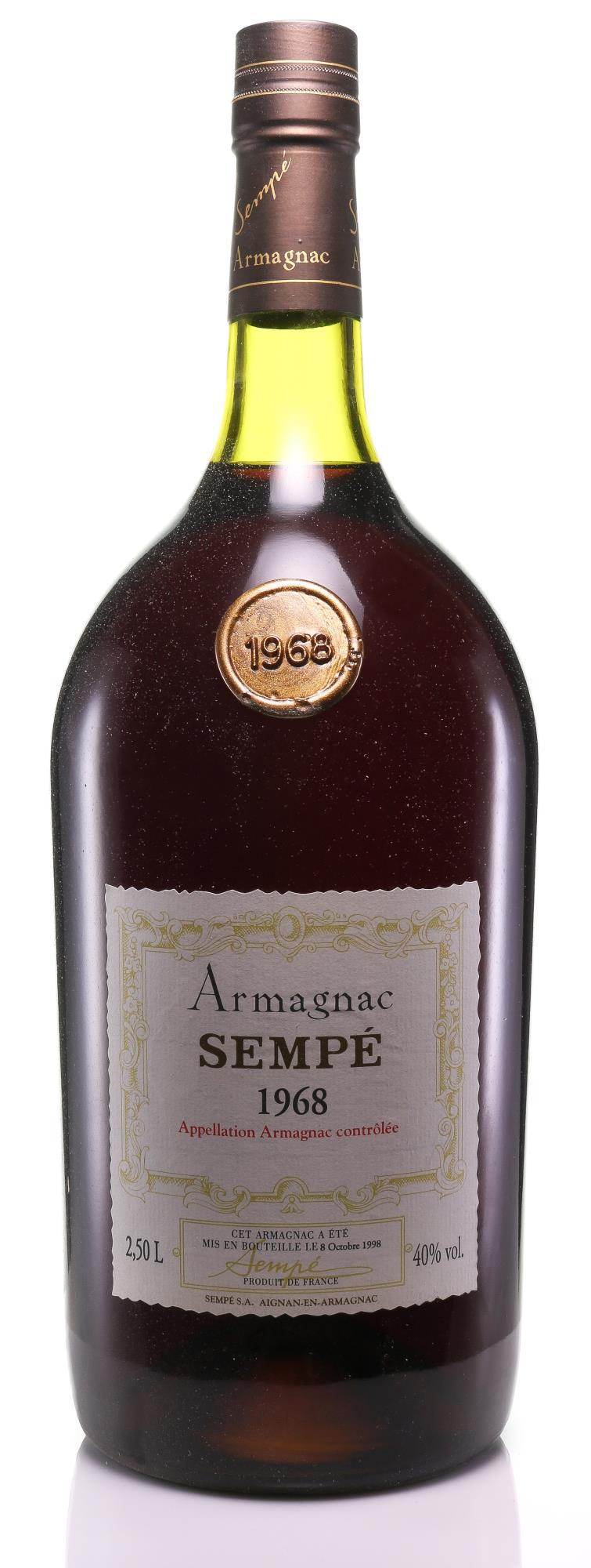 Armagnac 1968 Sempé  Pot (1x250cl) - Rue Pinard Europe