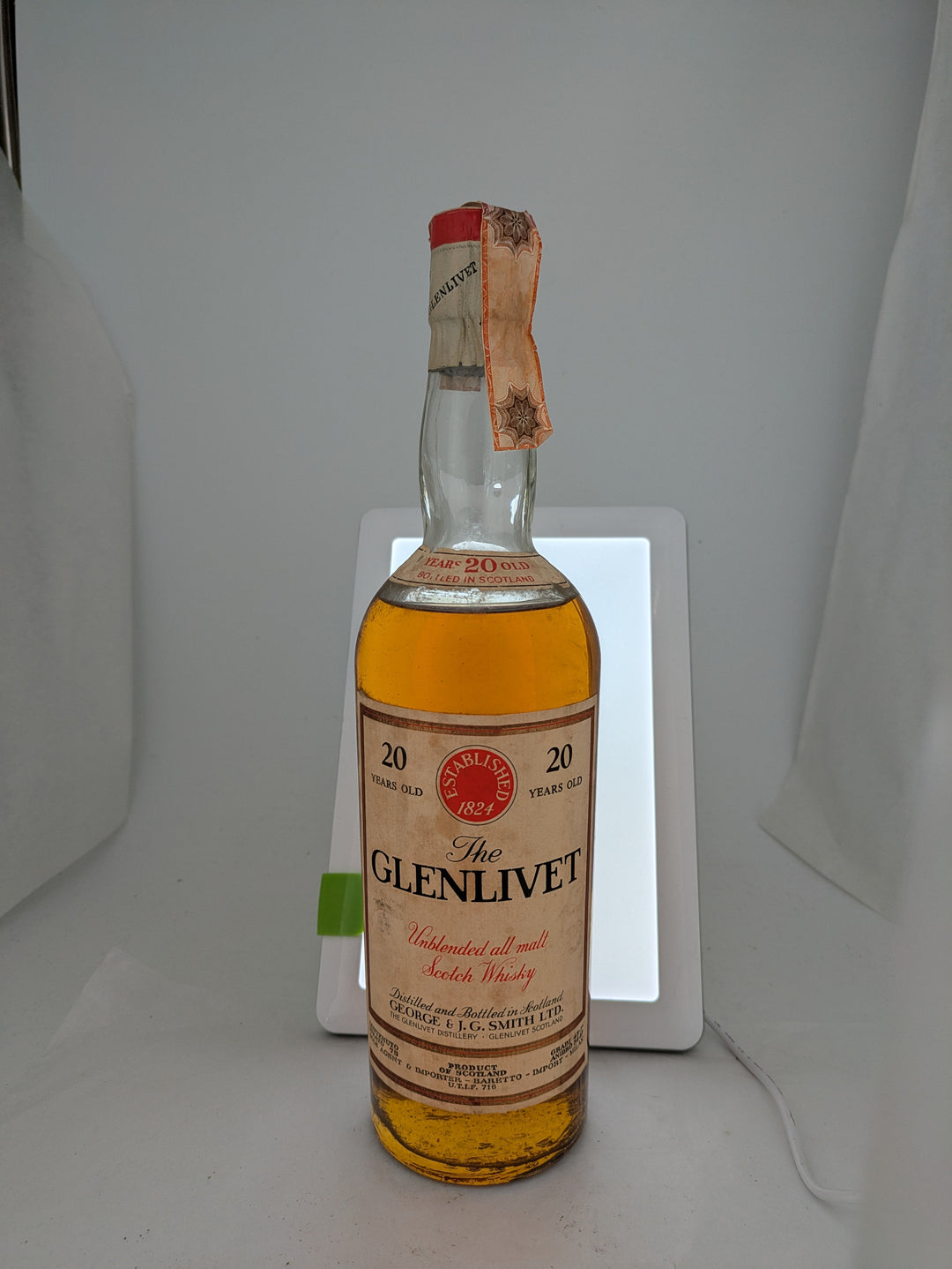 Glenlivet 20-Year-Old Bot.1960s