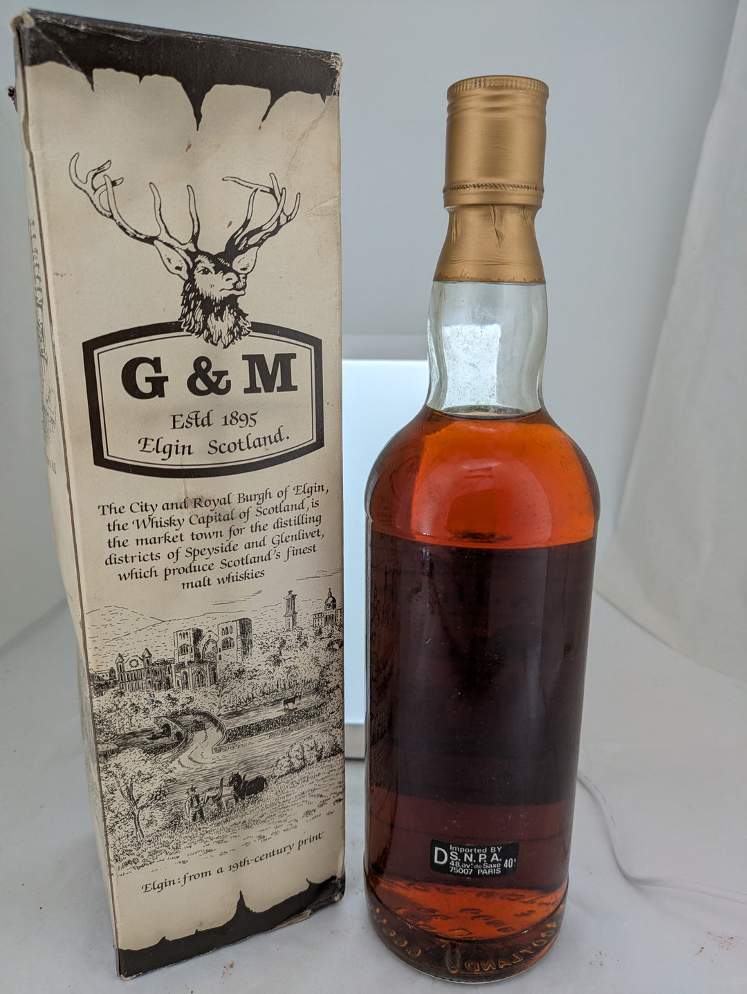 Glenlivet 1956 Gordon & MacPhail Single Malt Scotch Whisky - Rue Pinard Europe