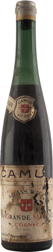 Cognac 1910 Camus & Co Presumed 1910's (1x70cl) - Rue Pinard Europe