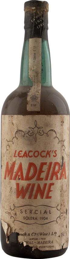 Madeira 1904 Leacock's  Solera (1x75cl) - Rue Pinard Europe