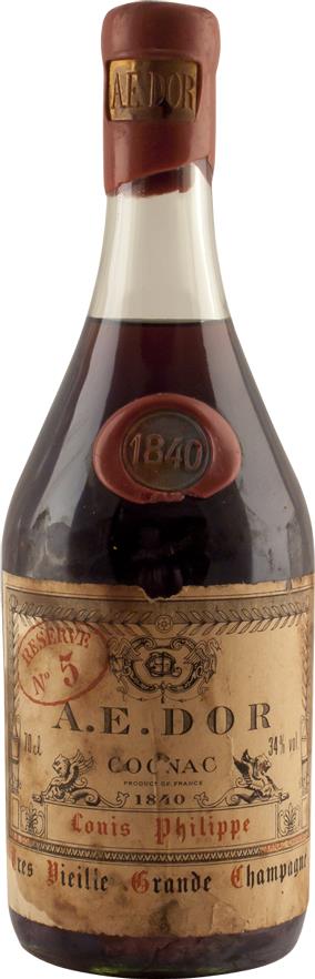 Cognac 1840 A.E. DOR  Très Vieille (1x70cl) - Rue Pinard Europe