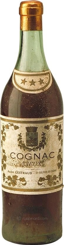 André Gestraud Three Stars Vintage Cognac 1940s-1970s - Rue Pinard