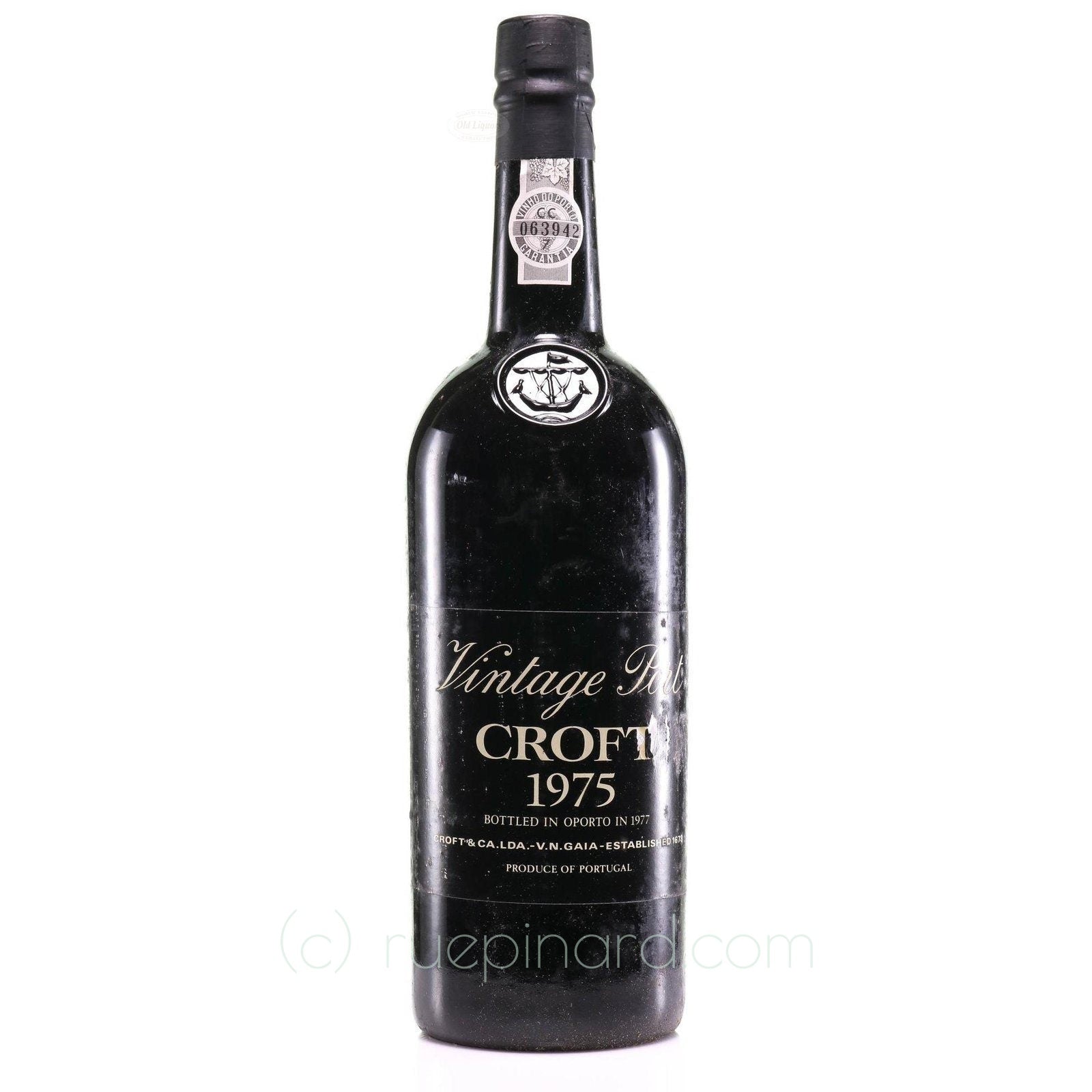 Croft 1975 Port, Bottled 1977 | Rue Pinard