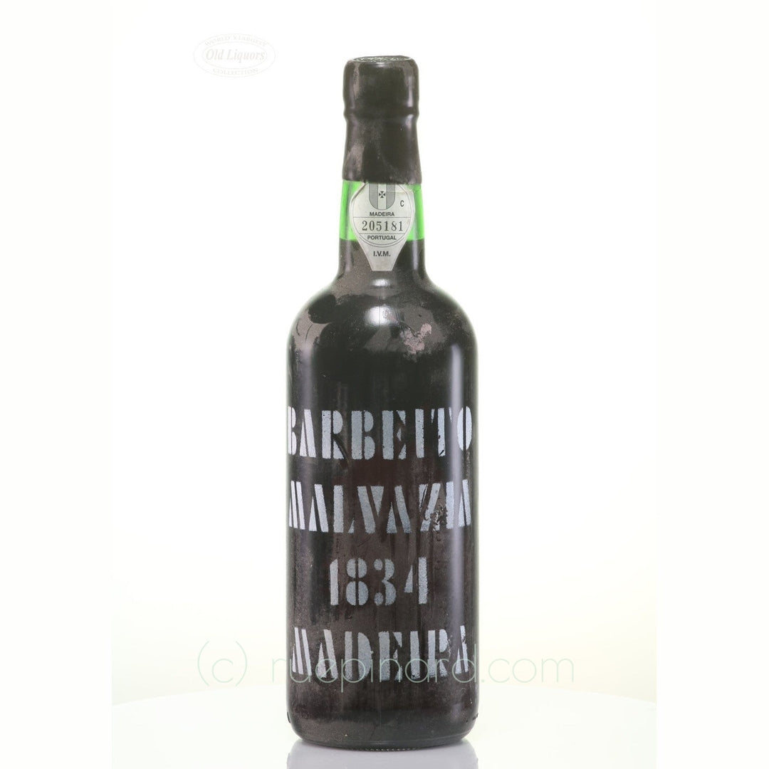 Madeira 1834 Barbeito Malvasia SKU 5999