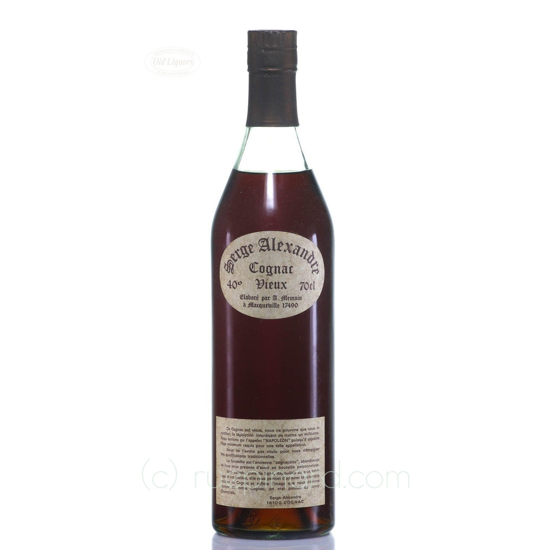 Cognac 1940 Serge Alexandre SKU 8971