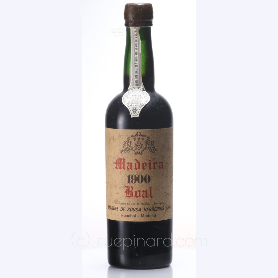 Madeira Manuel de Sousa Herdeiros Bual 1900 - Rue Pinard