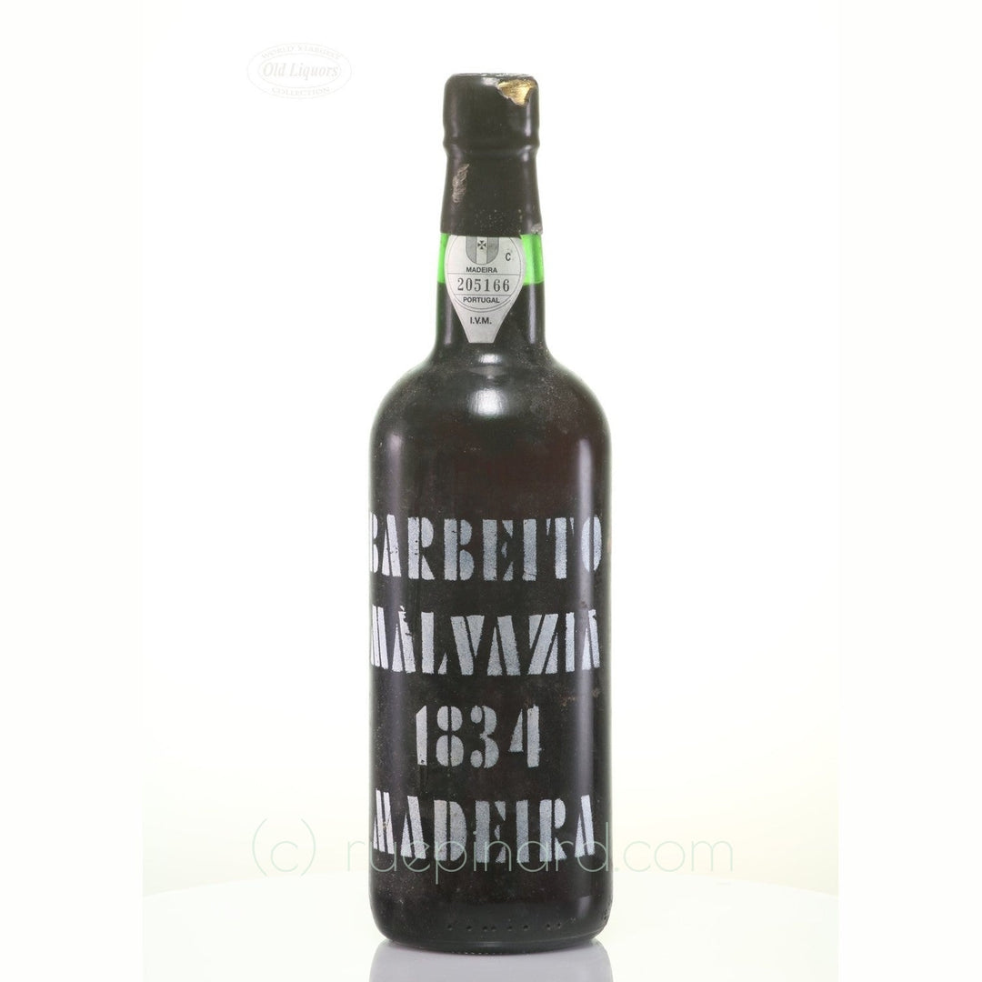 Madeira 1834 Barbeito Malvasia SKU 6002