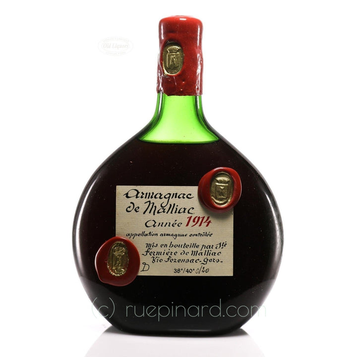 Armagnac 1914 Malliac SKU 9578