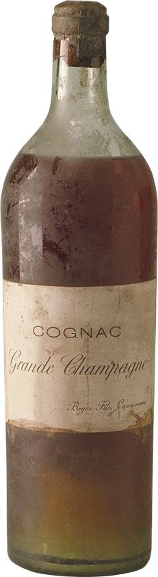 1908 Boyer Fils Grande Champagne Cognac