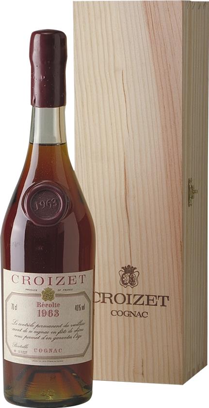 Cognac 1963 Croizet B. Léon  Récolte (1x70cl) - Rue Pinard Europe