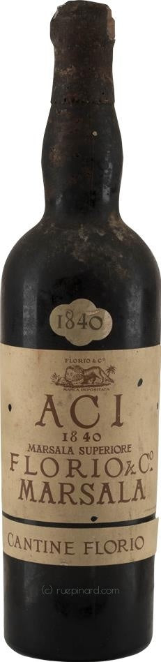 Florio & Co. Marsala 1840 Riserva, Sicilian ACI Grapes - Rue Pinard