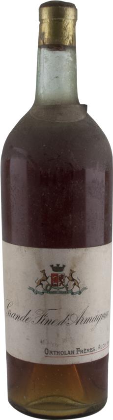 Ortholan Freres Armagnac 1940s - Grande Fine Haut-Armagnac