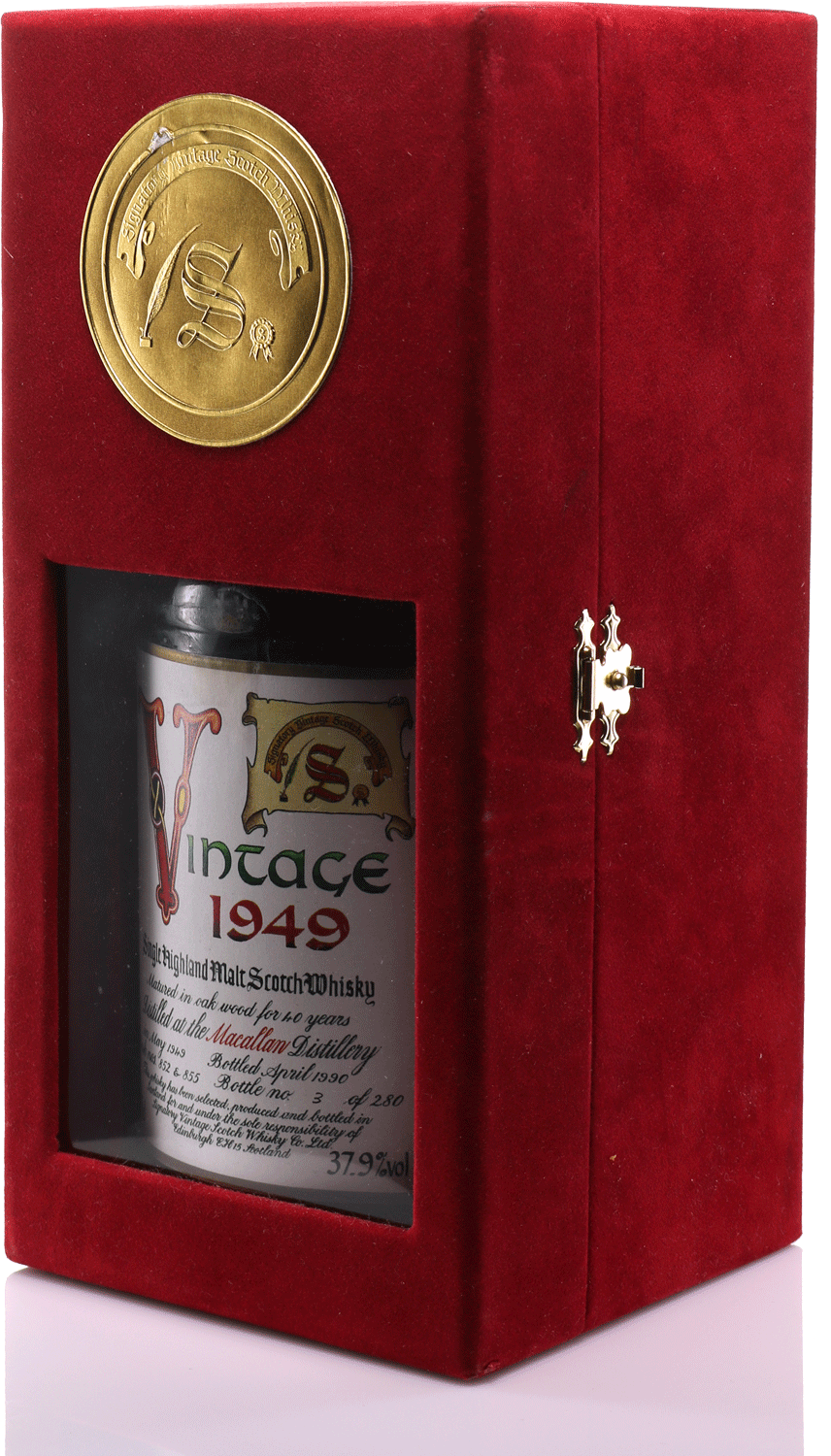 1949 The Macallan 40 Year Old Single Malt Scotch