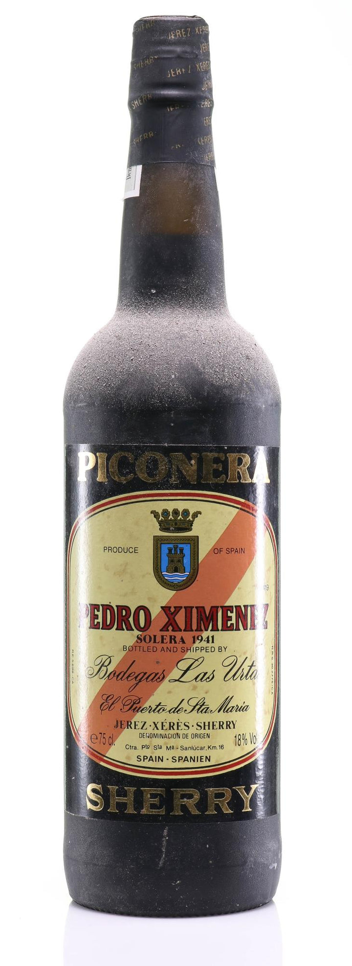 1941 Bodegas las Urtas Sherry Solera Pedro Ximenez