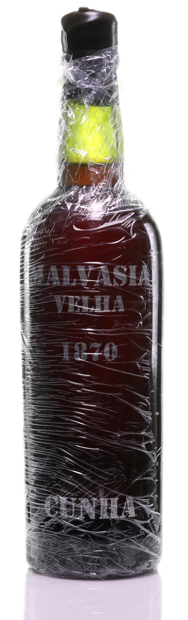 1870 Cunha A.P.C. Malvasia Madeira Vintage Sweet Wine