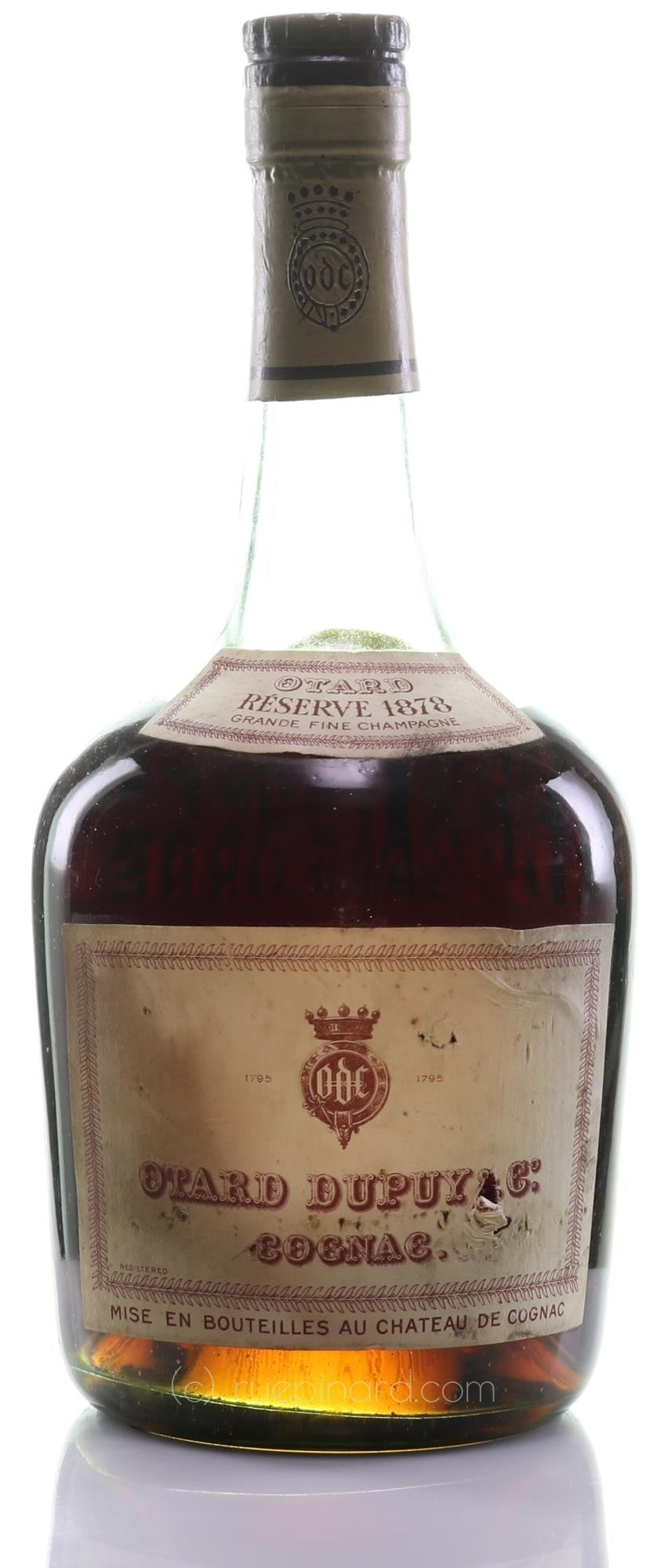 Otard Dupuy & Co Cognac Grande Fine Champagne Réserve Vintage 1900 - Rue Pinard