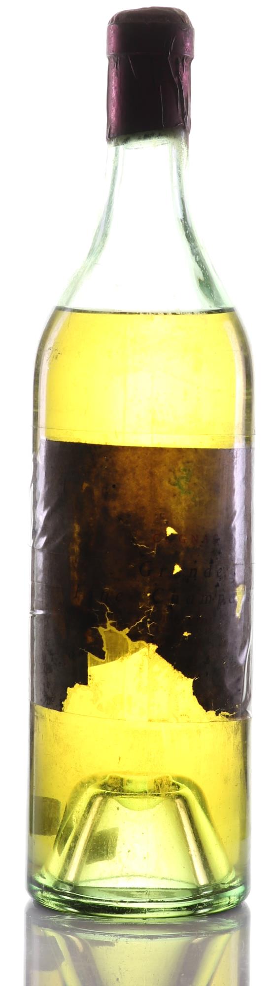 1937 Grande Fine Champagne Cognac - Rare Historical Bottling