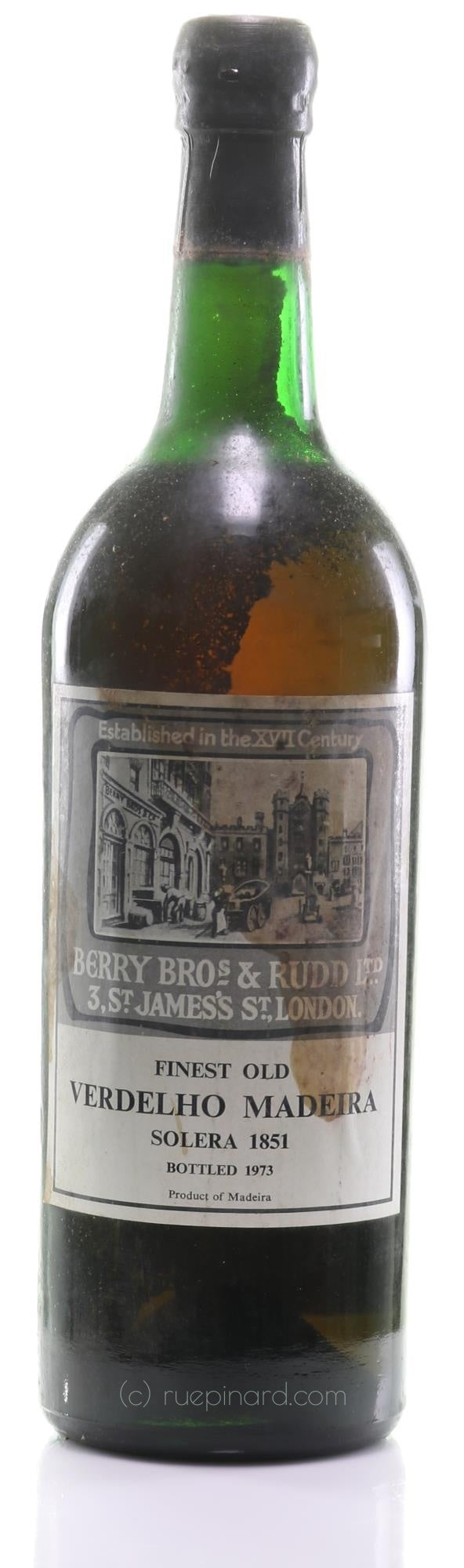 BBR Verdelho 1851 Madeira Solera - Rue Pinard