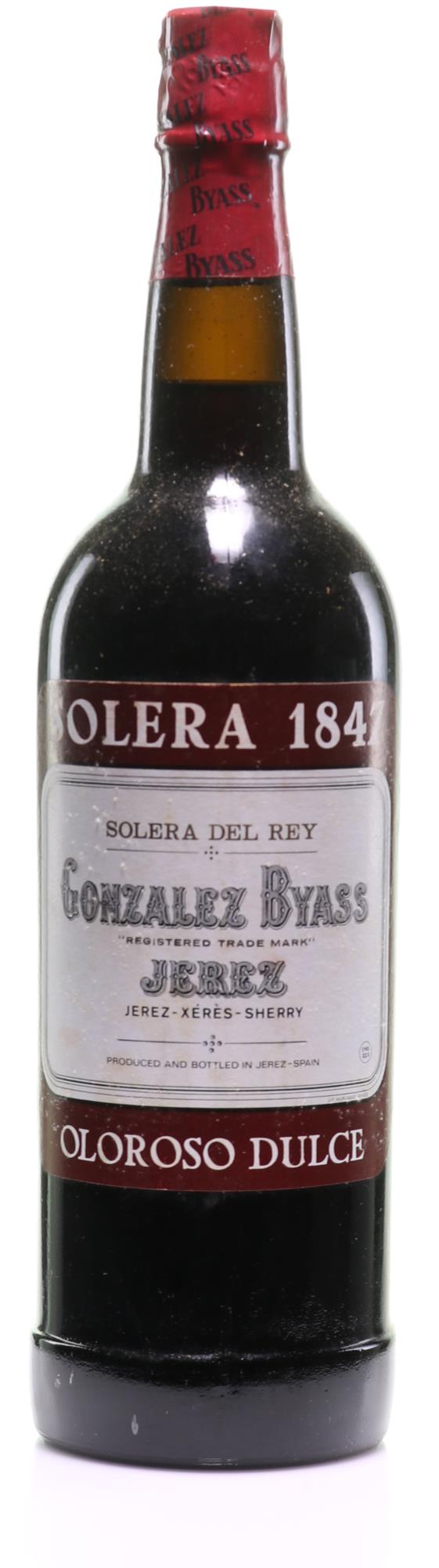 Gonzales Byass 1847 Oloroso Dulce Sherry Solera Del Rey