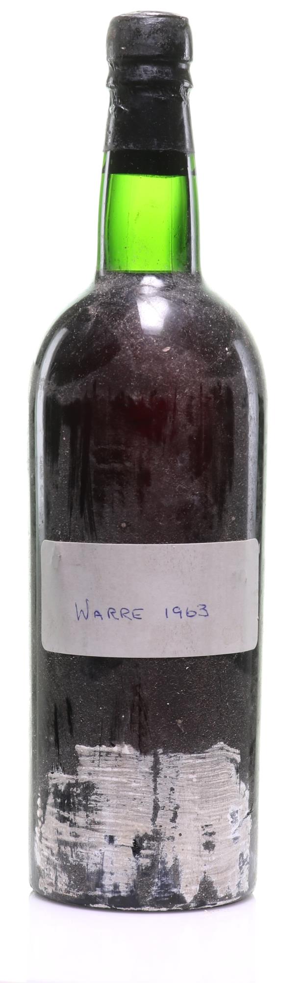 Warre's Port 1963 Vintage - Exceptional Quality