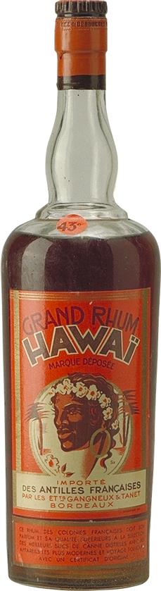 Vieux Hawai Rum 1920 - Exceptional Rare French Colony Vintage Rum