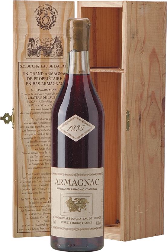 Château Laubade Bas-Armagnac 1935 - Aged Elegance