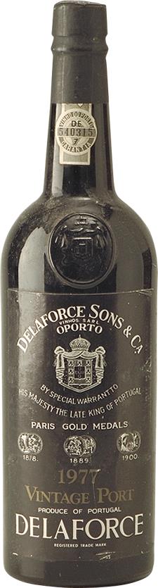 Delaforce Sons & Co 1977 Vintage Port