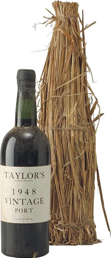 1948 Taylor, Fladgate & Yeatman Vintage Port in Straw Packaging