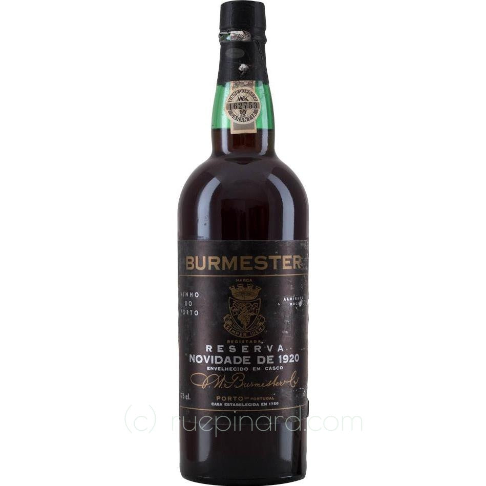 Port 1920 Burmester Reserva Novidade SKU 6730