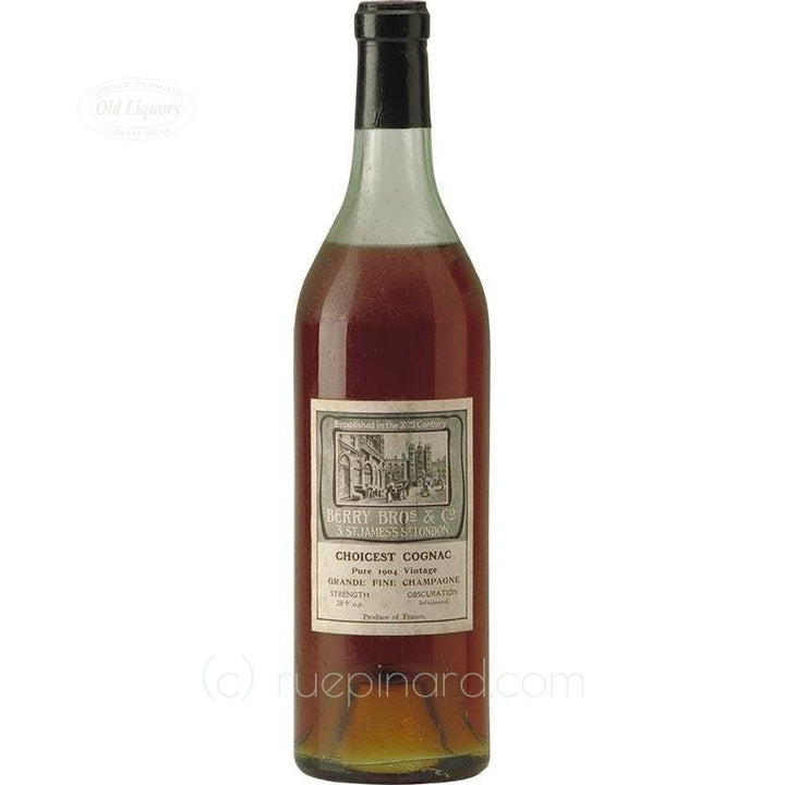 1904 Berry Brothers & Rudd Cognac - Grande Fine Champagne