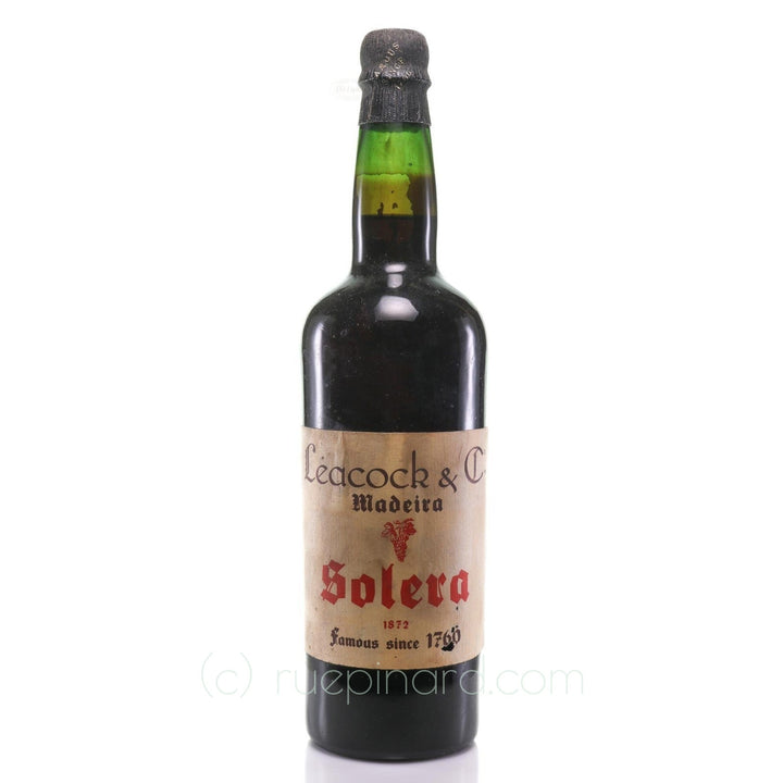 Madeira 1872 Leacock Solera SKU 9842