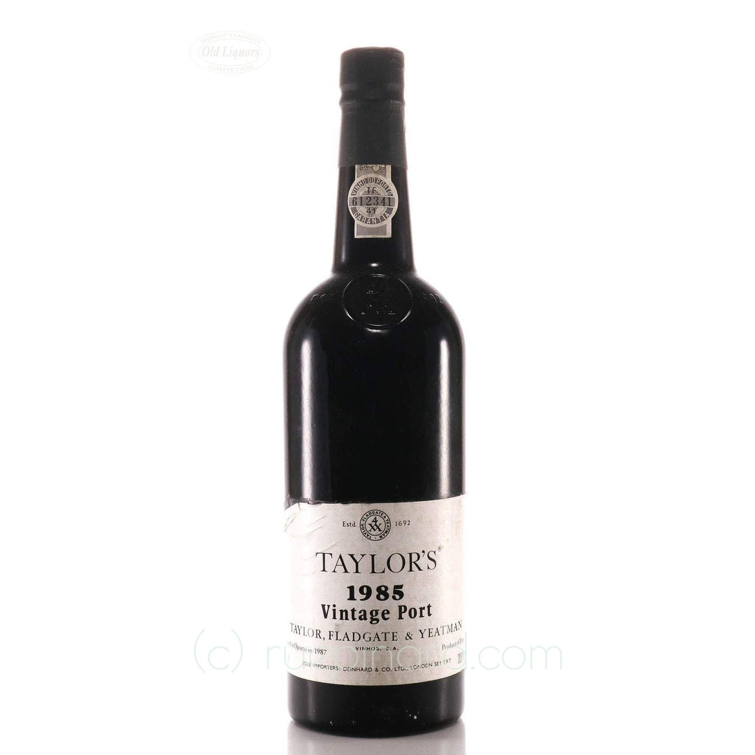 Port 1985 Taylor Fladgate Yeatman Imported Deinhard LTD London SKU 8505