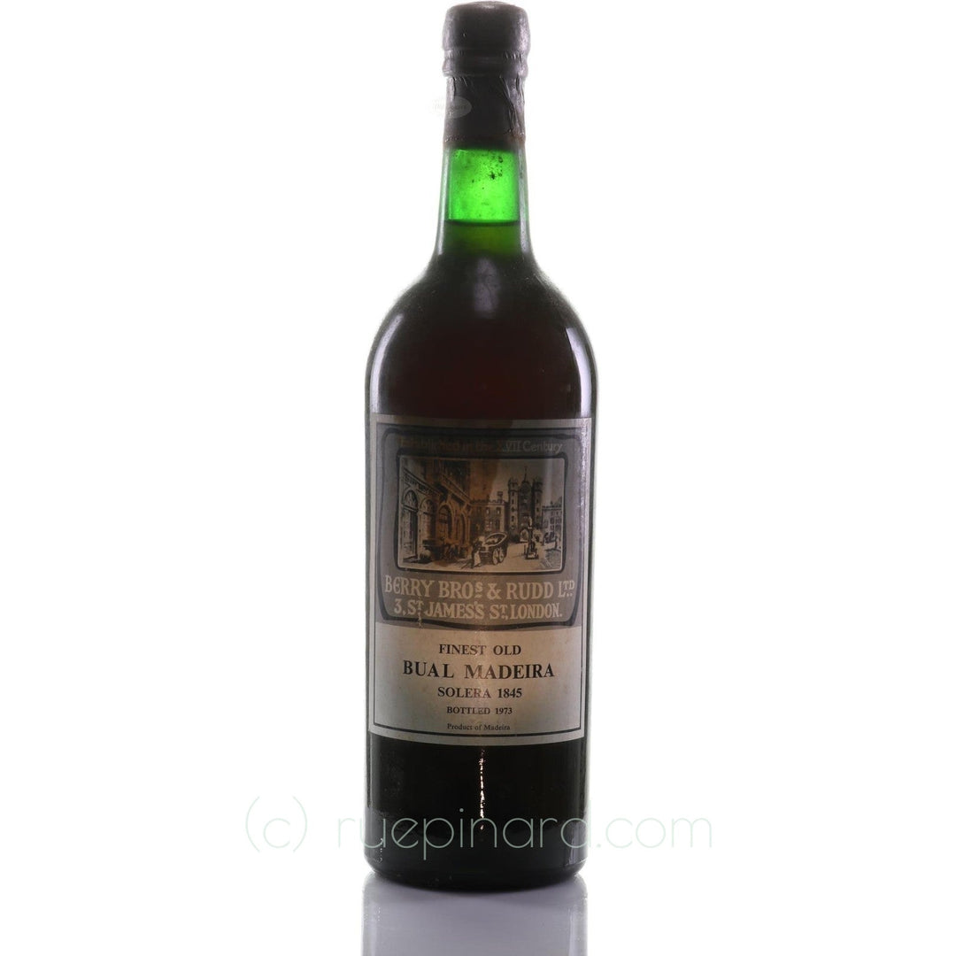 Madeira 1845 Berry Brothers Rudd Bual Solera SKU 13339