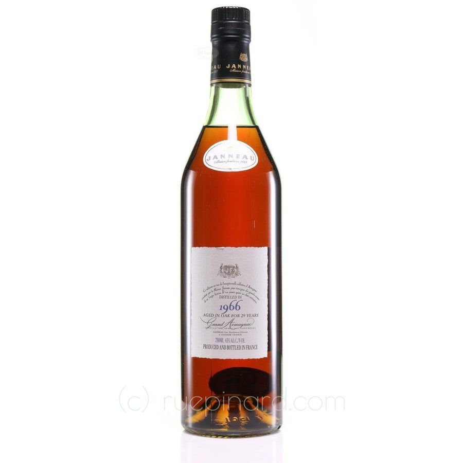 Armagnac 1966 Janneau Fils Cie SKU 9854