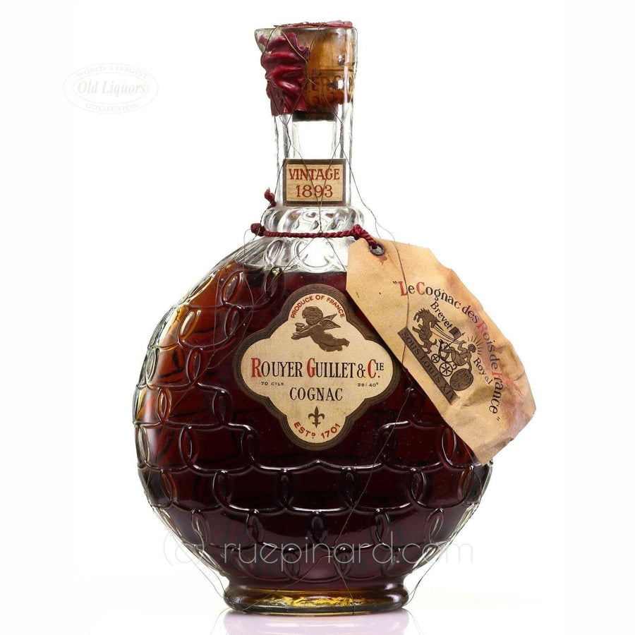 Cognac 1893 Rouyer Guillet Glass Decanter SKU 5568