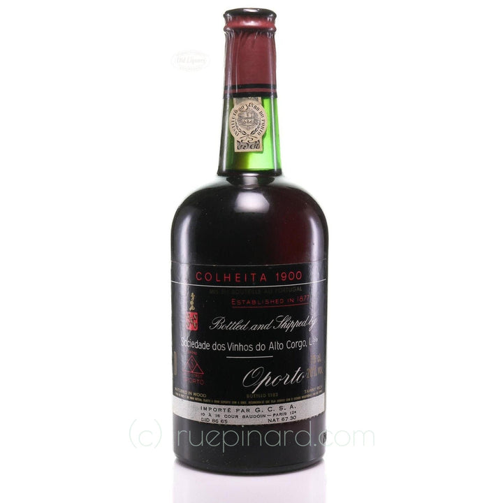 Port 1900 Sociedade dos Vinhos Alto Corgo SKU 9606