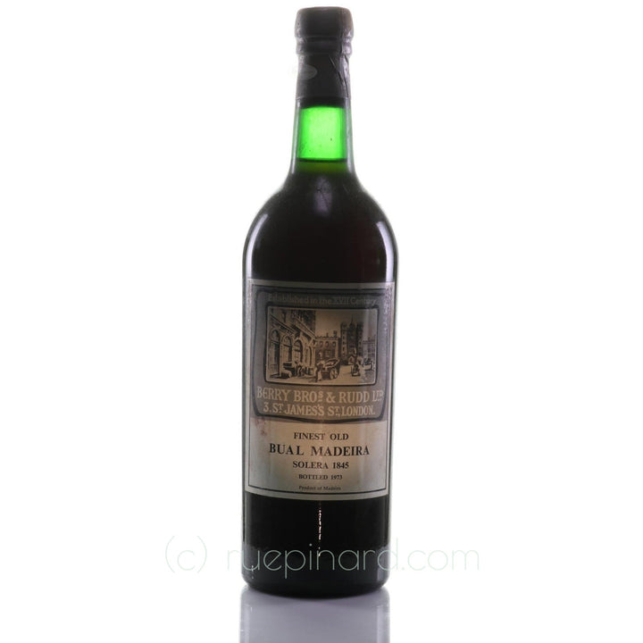 Madeira 1845 Berry Brothers Rudd Bual Solera SKU 13347