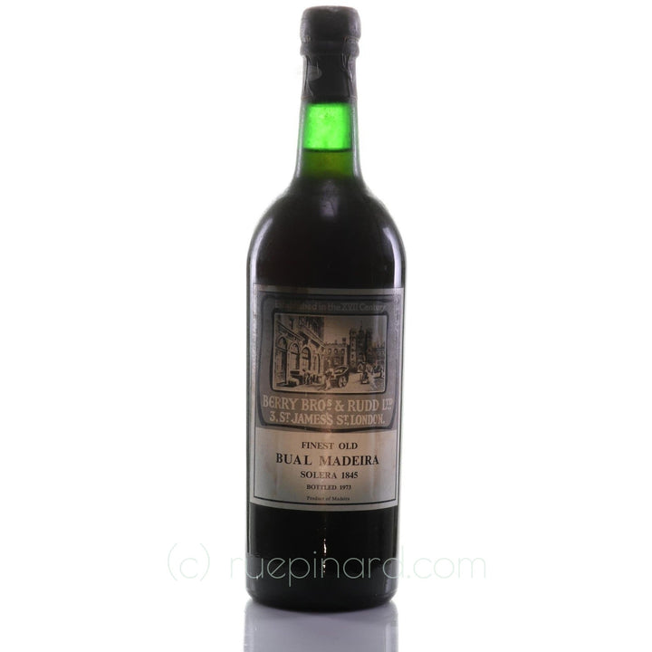 Madeira 1845 Berry Brothers Rudd Bual Solera SKU 13346