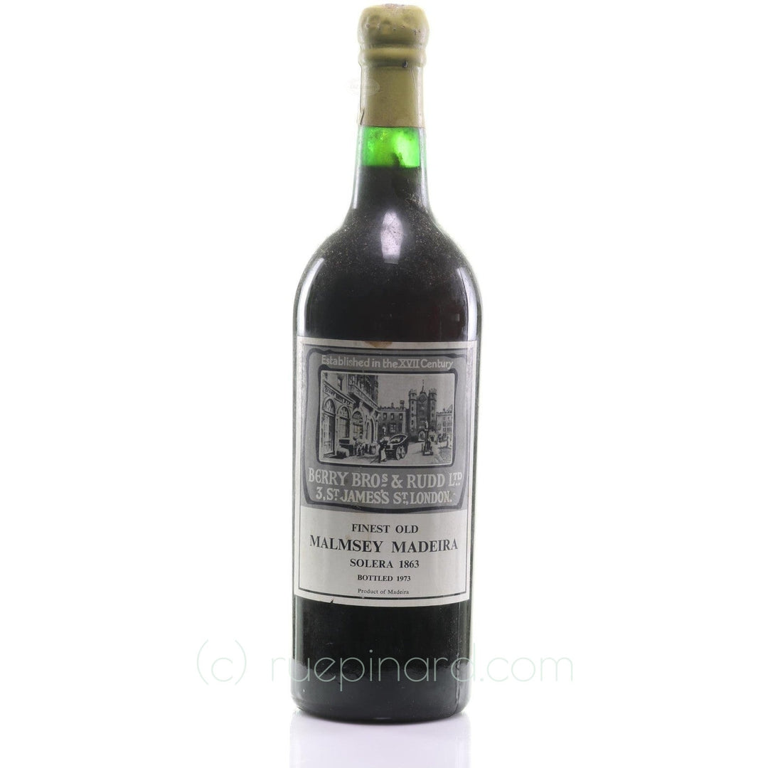 Madeira 1863 Malmsey Berry Brothers Rudd SKU 13373