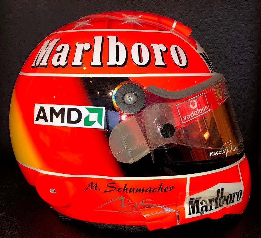 Michael Schumacher: 2003 Ferrari Helmet - WC