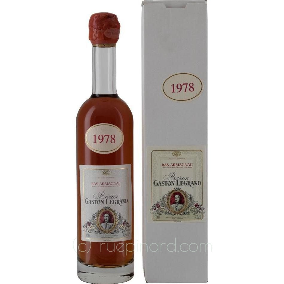 Armagnac 1978 Baron Gaston Legrand SKU 6393