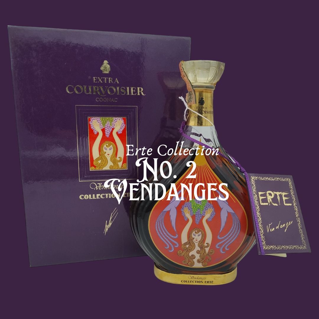 Courvoisier Erté Collection No.2 Vendanges Cognac