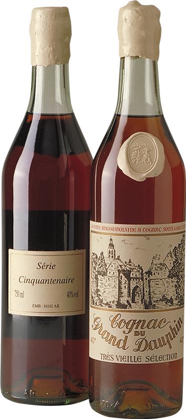 1950 Cinquantenaire Edition Très Vieille Cognac 50 YO - Grand Dauphin Cognac