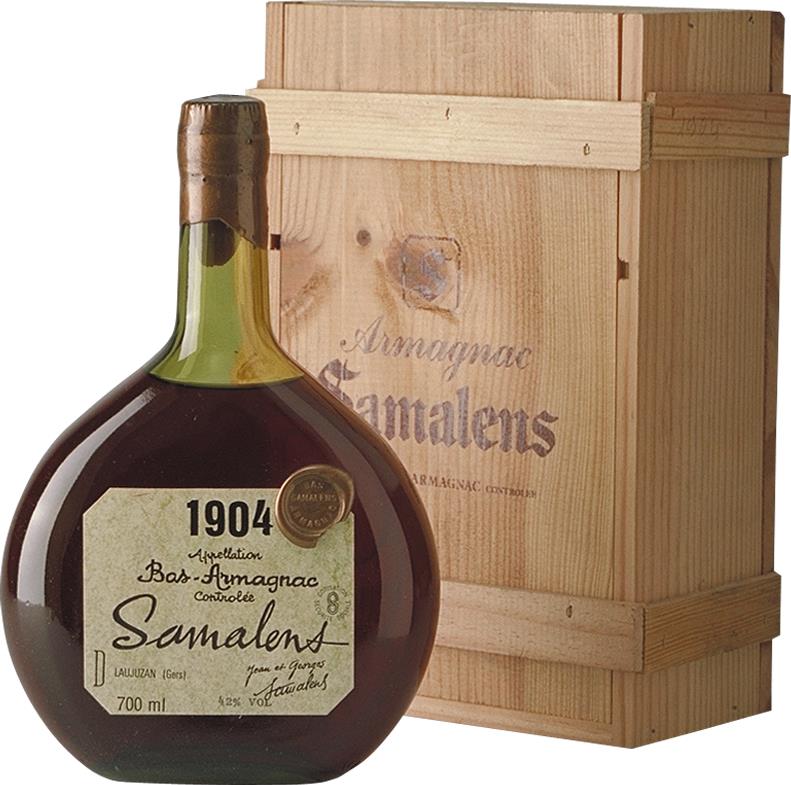 Armagnac 1904 Samalens  Bas-Armagnac (1x70cl) - Rue Pinard Europe