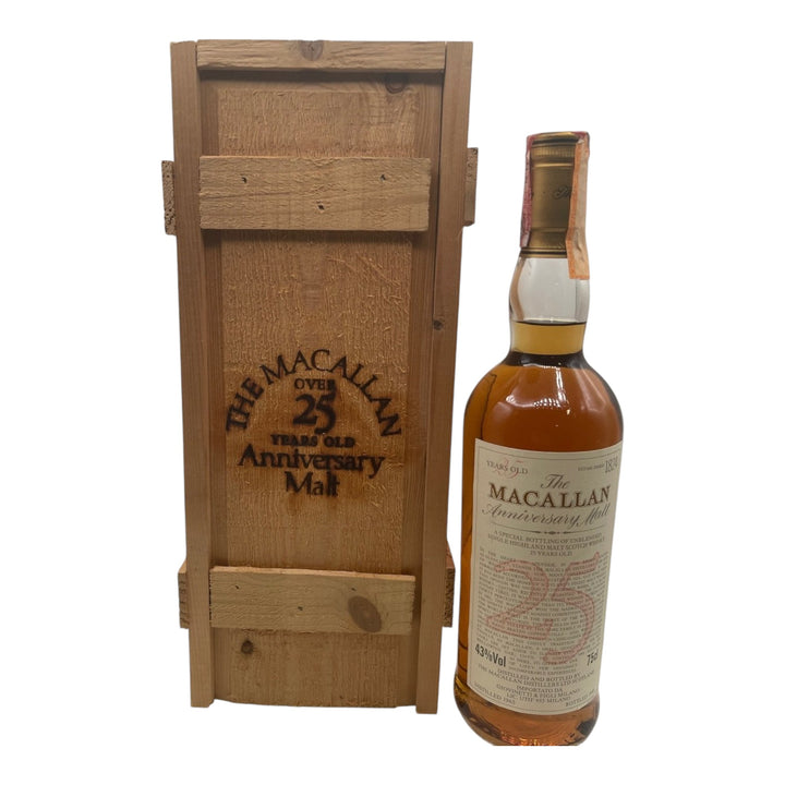 Macallan 25YO Anniversary Whisky 1965