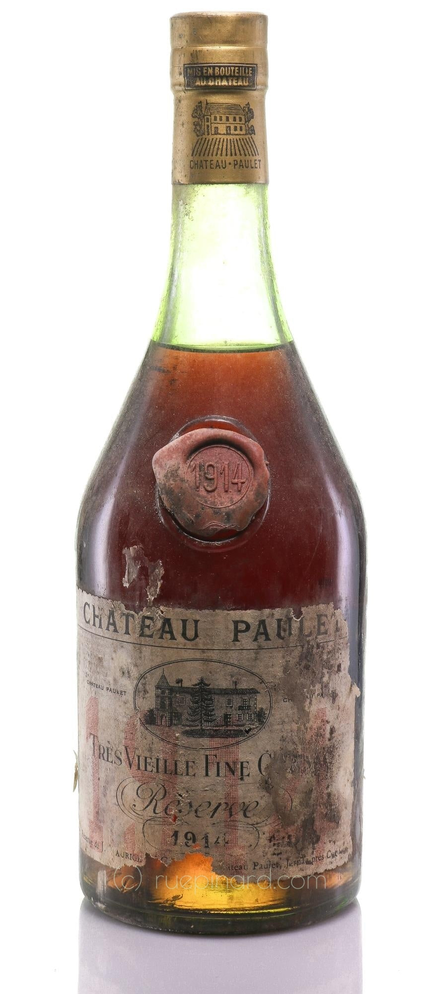 Château Paulet 1914 Vintage Cognac - Rue Pinard